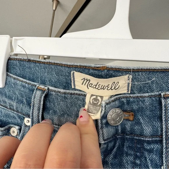 Madewell Mid-Rise Perfect Vintage Jean in Ainsdale Wash Size 25 - Picture 3 of 11